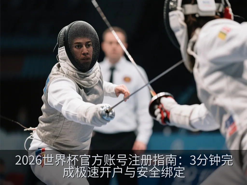 2026世界杯官方账号注册指南：3分钟完成极速开户与安全绑定